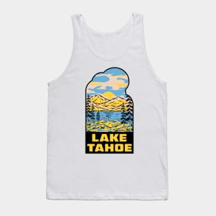 Lake Tahoe California CA Nevada NV Tank Top